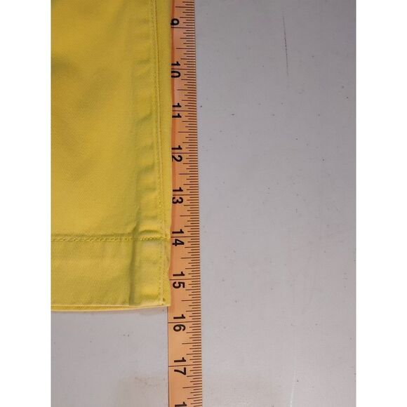 J. Crew Women's‎ 4 Chino Classic Twill Cotton Mini Skirt Mustard Yellow Nautical - Picture 4 of 6